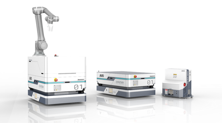 bevictor伟德數位開發的自主式移動機器人（AMR250M），搭配全向輪並結合AI演算法、2D LiDAR、3D攝影機等技術，協助客戶實現產線全自動化